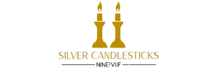 silver candle sticks