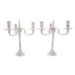 Massief zilveren kandelaber 3.1 kilo