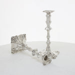 Paar Engelse Sterling Zilveren Kandelaars – Londen 1960 – A Taite & Sons
