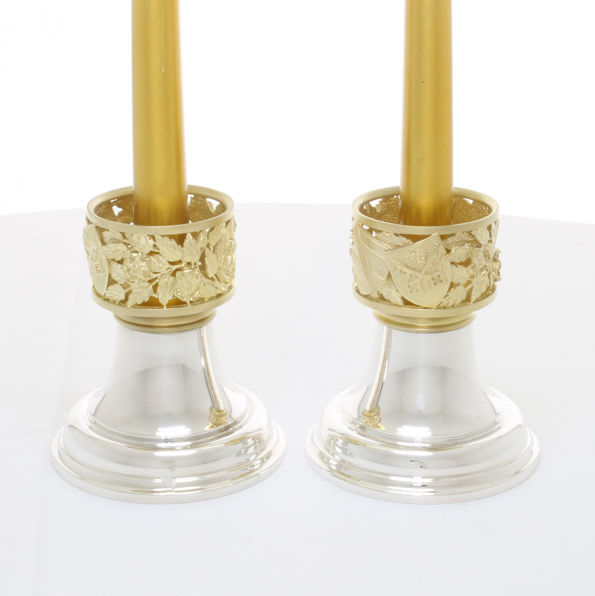 Zilveren kandelaars Hector Miller Aurum Designs