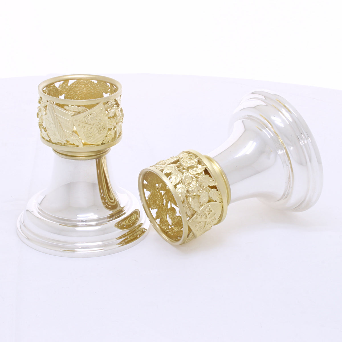 Zilveren kandelaars Hector Miller Aurum Designs