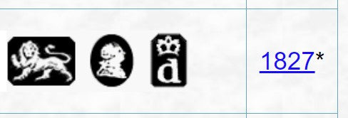 Georgische zilveren kaarsenhouders 1821