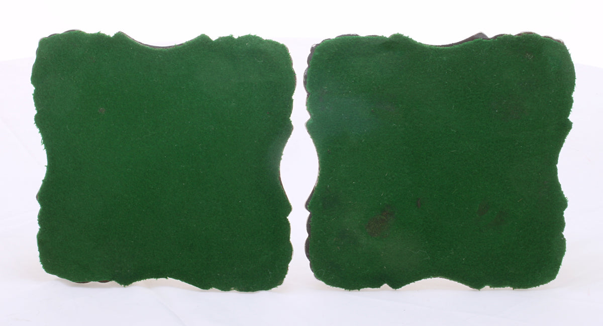 Antiek zilveren set kandelaars van vier 1833