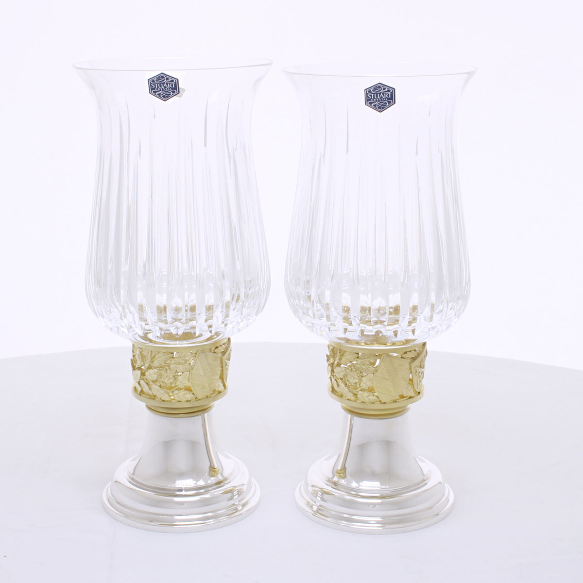 Zilveren kandelaars Hector Miller Aurum Designs