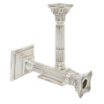 Engelse zilveren korintische kandelaars 1975