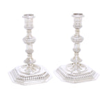 Massief zilveren kandelaars, Londen 2001