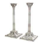 Antiek zilveren kandelaars 1772