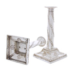 Zilveren kaars houders, massief sterling zilver
