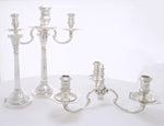 Massief zilveren kandelaber 3.1 kilo