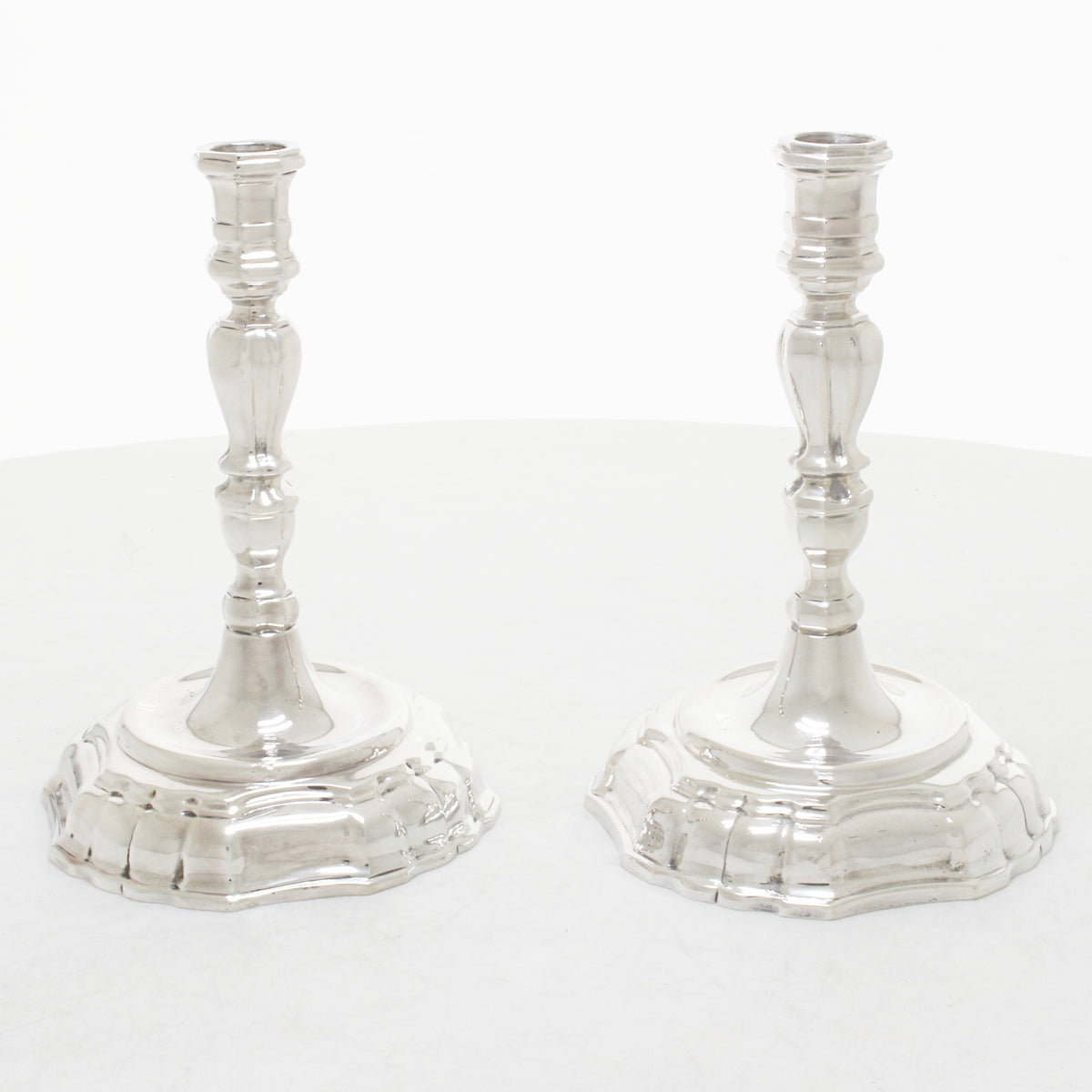 Deense Sterling 925 zilveren kandelaber 1,4 kg zilver