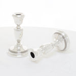 Engelse zilveren kaarshouders uit Birmingham