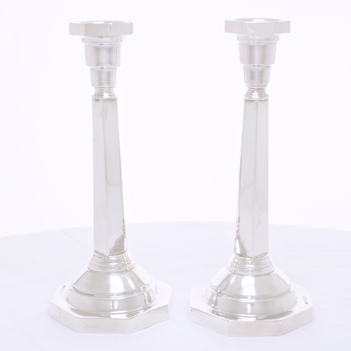 Massief zilveren kandelaber 3.1 kilo