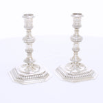 Massief zilveren kandelaars, Londen 2001