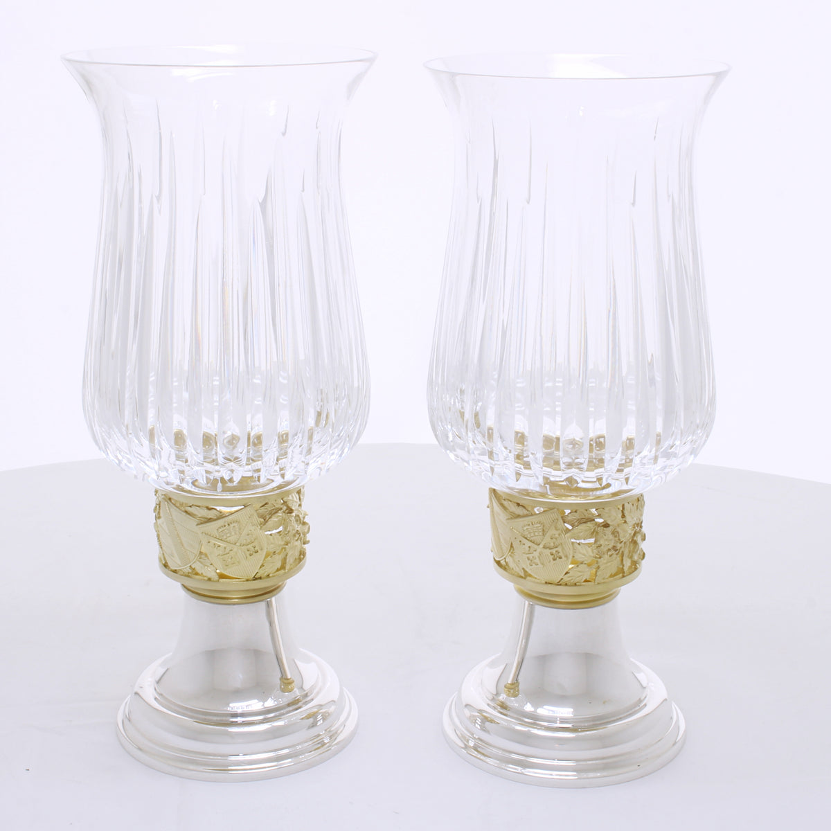 Zilveren kandelaars Hector Miller Aurum Designs