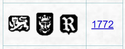 Antiek zilveren kandelaars 1772