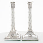 Antique Sterling silver candlesticks