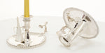 Antique silver chambersticks