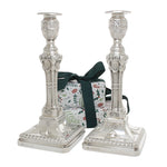 Christmas silver Candlesticks