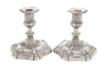 Decoratieve sterling zilveren kandelaars