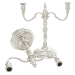 Deense Sterling zilveren kandelaber