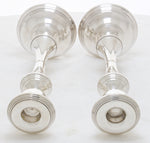 Grote kandelaar zilver