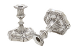 Heavy quality sterling silver candlesticks