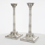Antiek zilveren kandelaars 1772