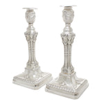 Kandelaar zilver hoog