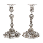 Massief zilveren kandelaar