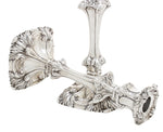 Sheffield Walker & Hall sterling candle holders
