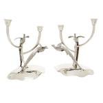 Spaanse zilveren kandelaber