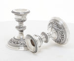 Sterling silver candlesticks by Broadway & Co