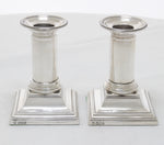 Sterling silver corinthian candlesticks