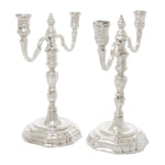 Zilveren kandelabers 