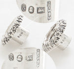 Zilveren scones met keurmerken Sheffield zilver