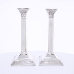Massief Sterling zilveren tafelkandelaars